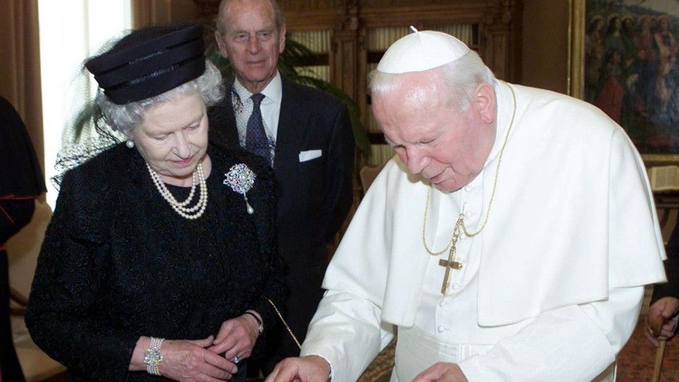 2000 - Con Papa Giovanni Paolo II&nbsp;