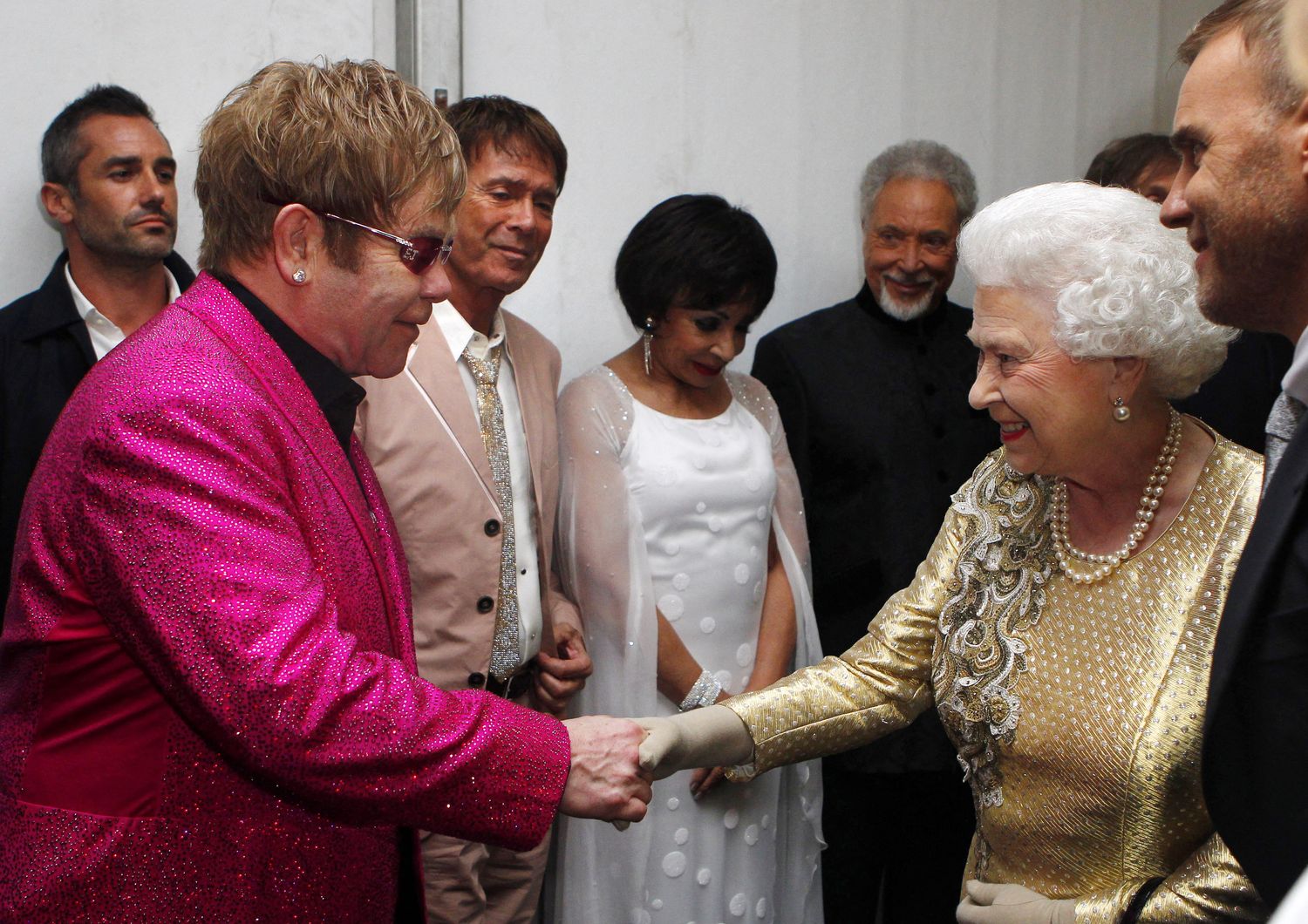 Elton John e la regina Elisabetta&nbsp;