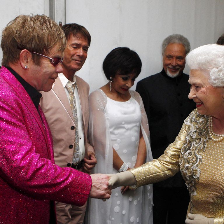 Elton John e la regina Elisabetta&nbsp;