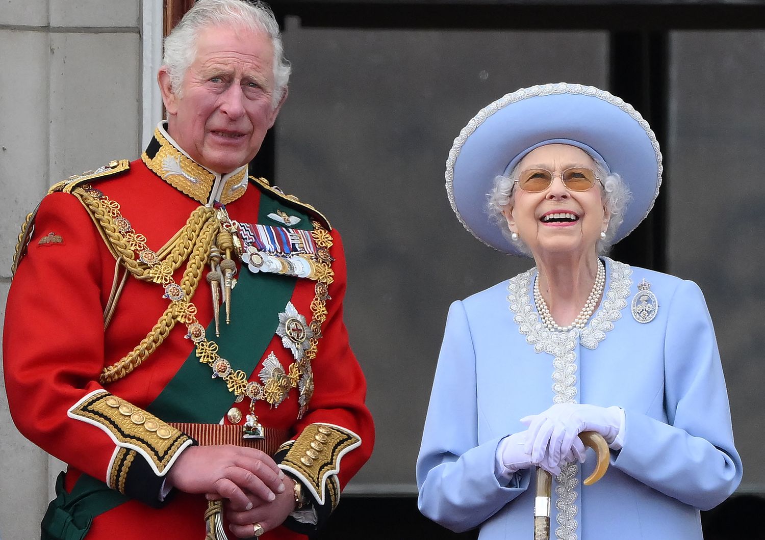 La regina Elisabetta e re Carlo III&nbsp;
