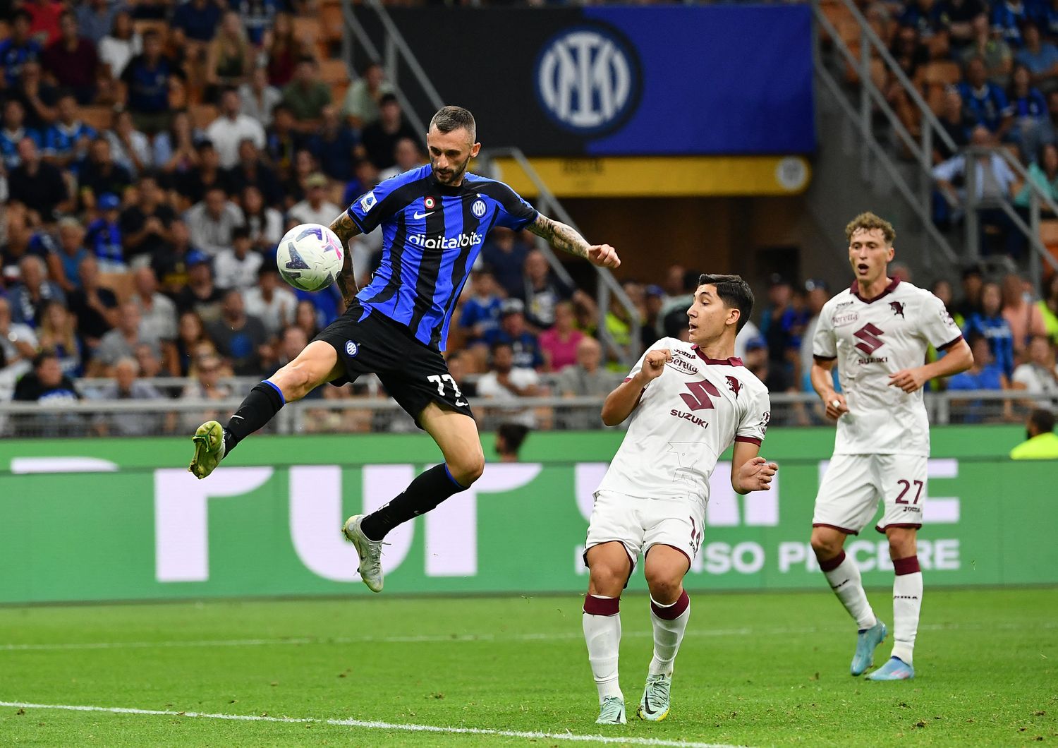 Inter si rialza con Brozovic Torino ko 1-0