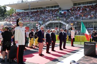 Sergio Mattarella a Monza per il Gran Premio d'Italia di Formula 1