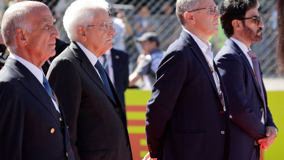 &nbsp;Sergio Mattarella a Monza per il Gran Premio d'Italia di Formula 1