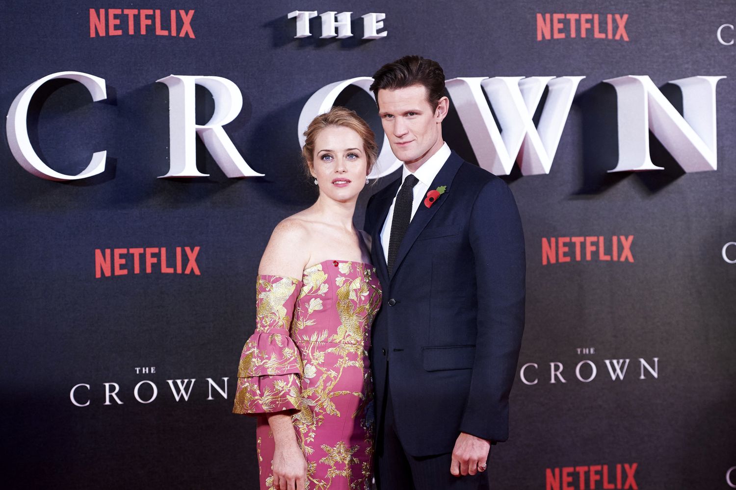 Matt Smith e Claire Foy &nbsp;