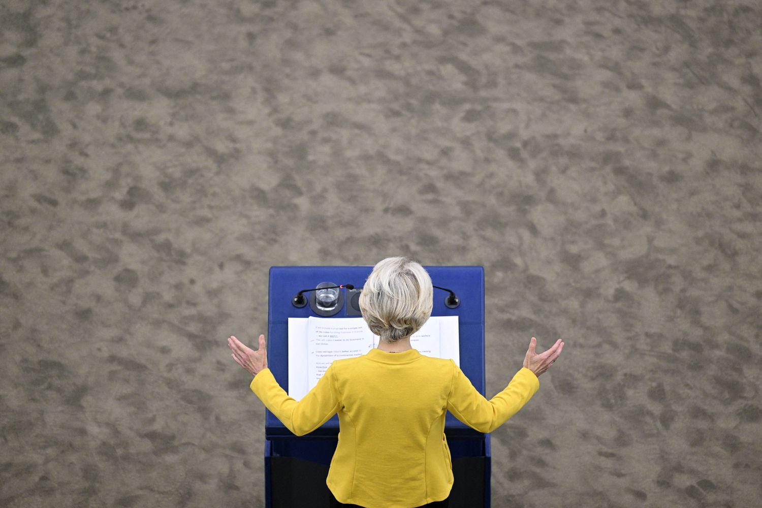 Ursula von der Leyen, presidente della Commissione europea