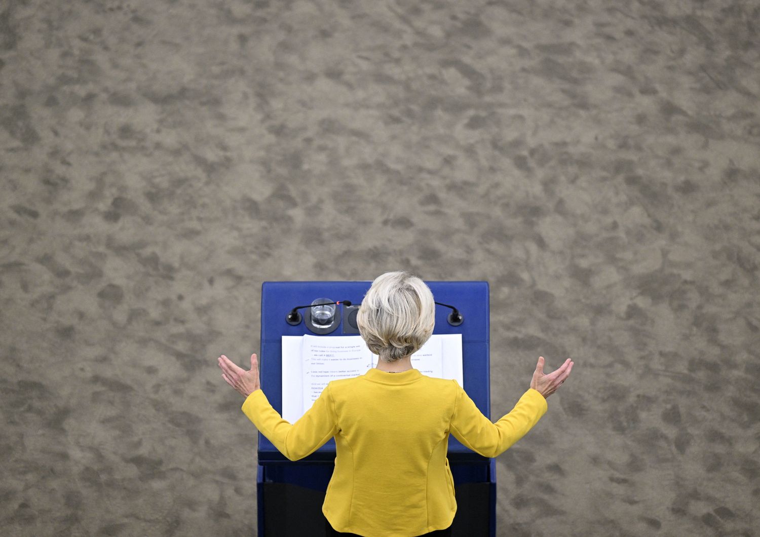 Ursula von der Leyen, presidente della Commissione europea