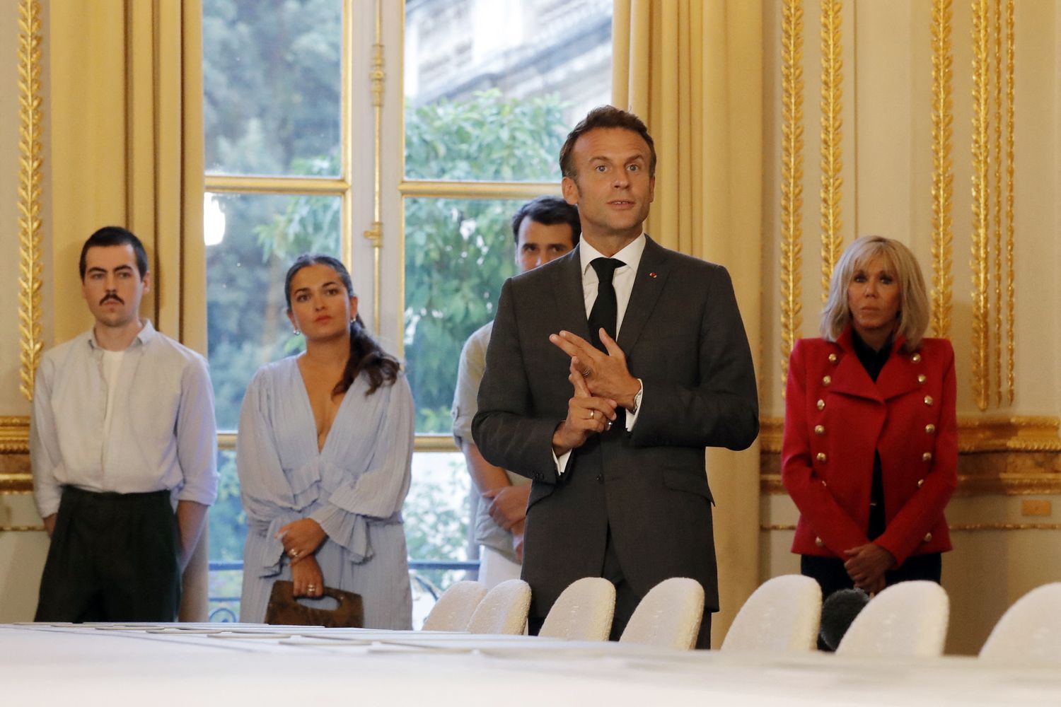 Il nuovo tavolo del Consiglio dei ministri francese, &ldquo;medulla&rdquo;