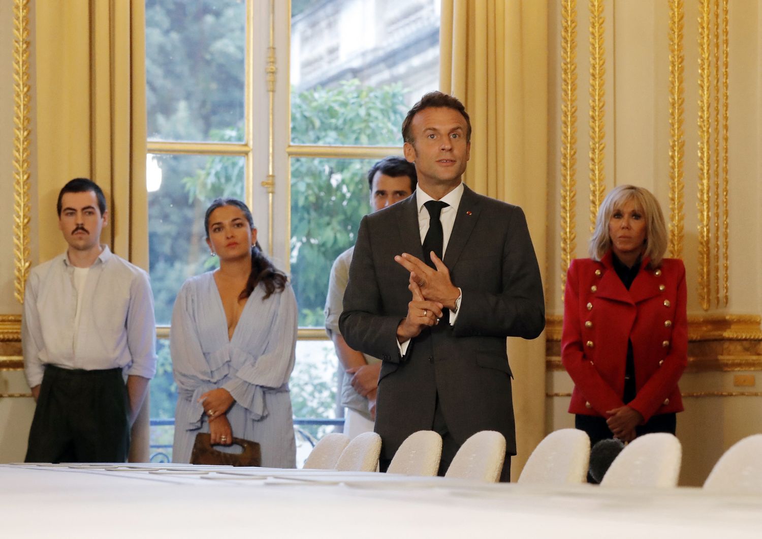 Il nuovo tavolo del Consiglio dei ministri francese, &ldquo;medulla&rdquo;