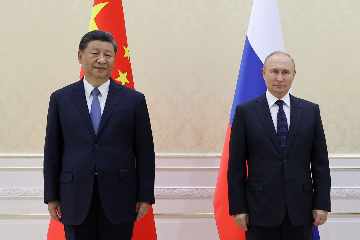Xi Jinping e Vladimir Putin &nbsp;