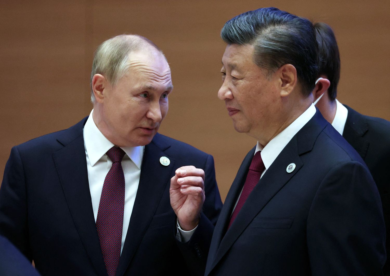 Vladimir Putin e Xi Jinping&nbsp;