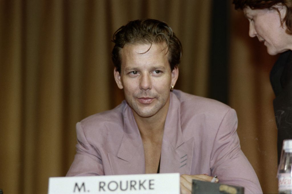Mickey Rourke nel 1989