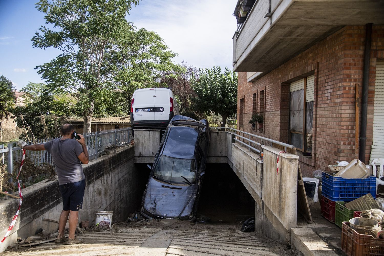 La devastazione dell'alluvione nelle Marche
