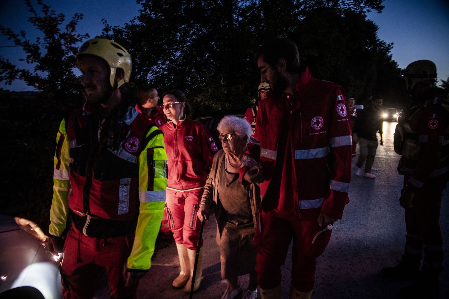 Due anziani salvati nelle Marche