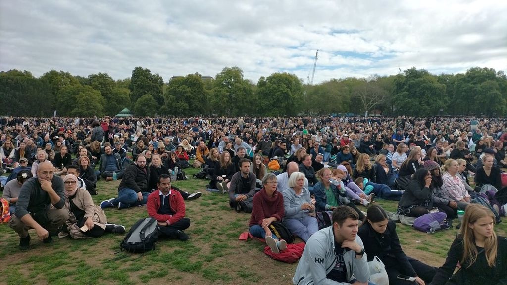 Londra in strada per i funerali di Elisabetta II&nbsp;