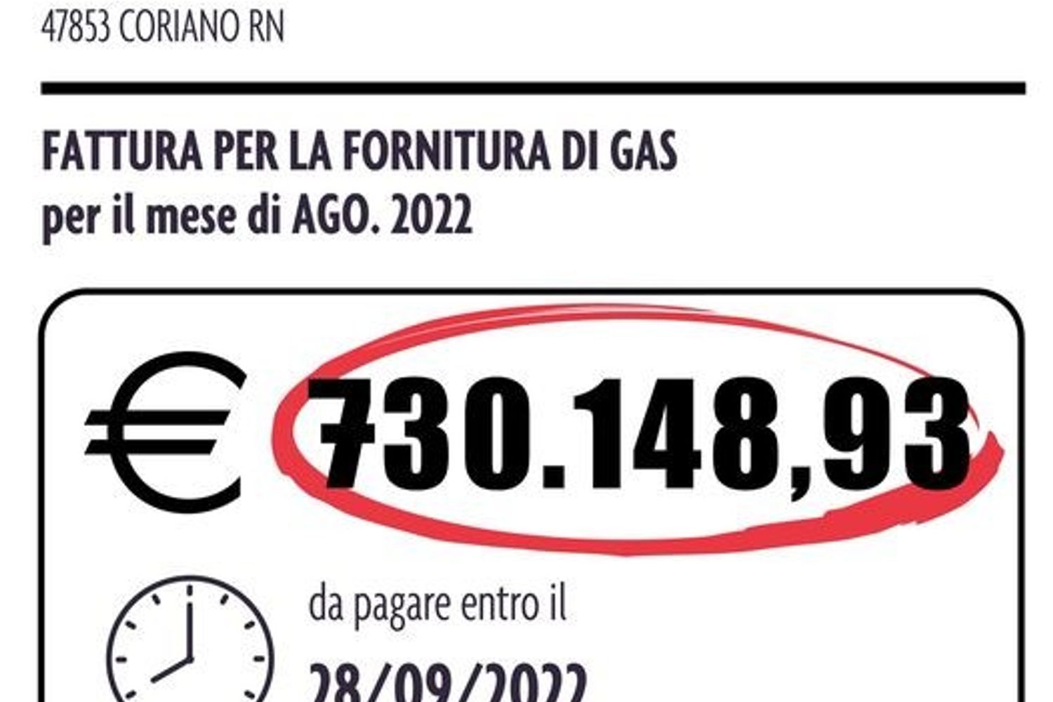 Bolletta di San Patrignano&nbsp;