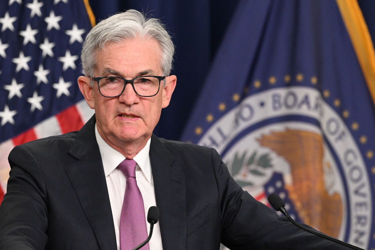 Il presidente della Federal Reserve, Jerome Powell