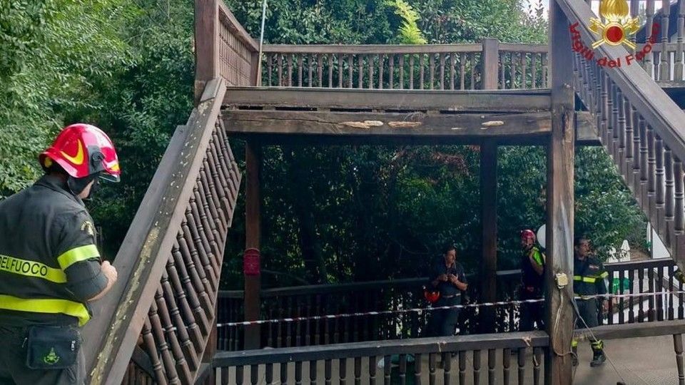 Il crollo al Globe Theatre