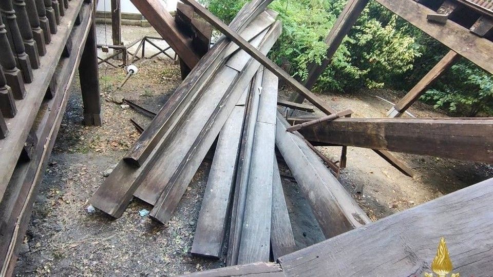 Il crollo al Globe Theatre