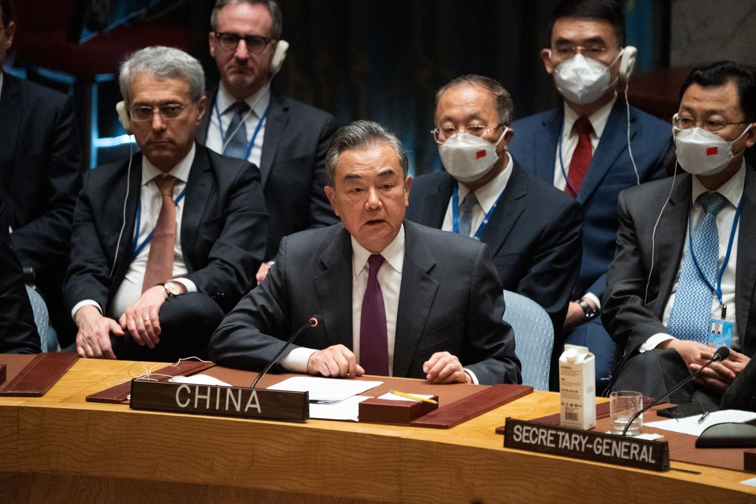 Il ministro degli Esteri cinese Wang Yi&nbsp;