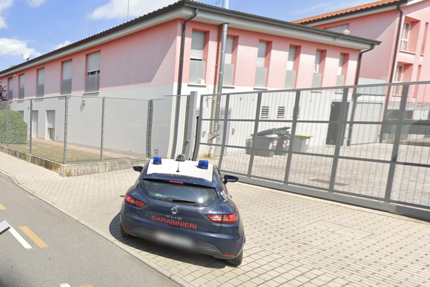 La caserma dei carabinieri a Spiena (Venezia)