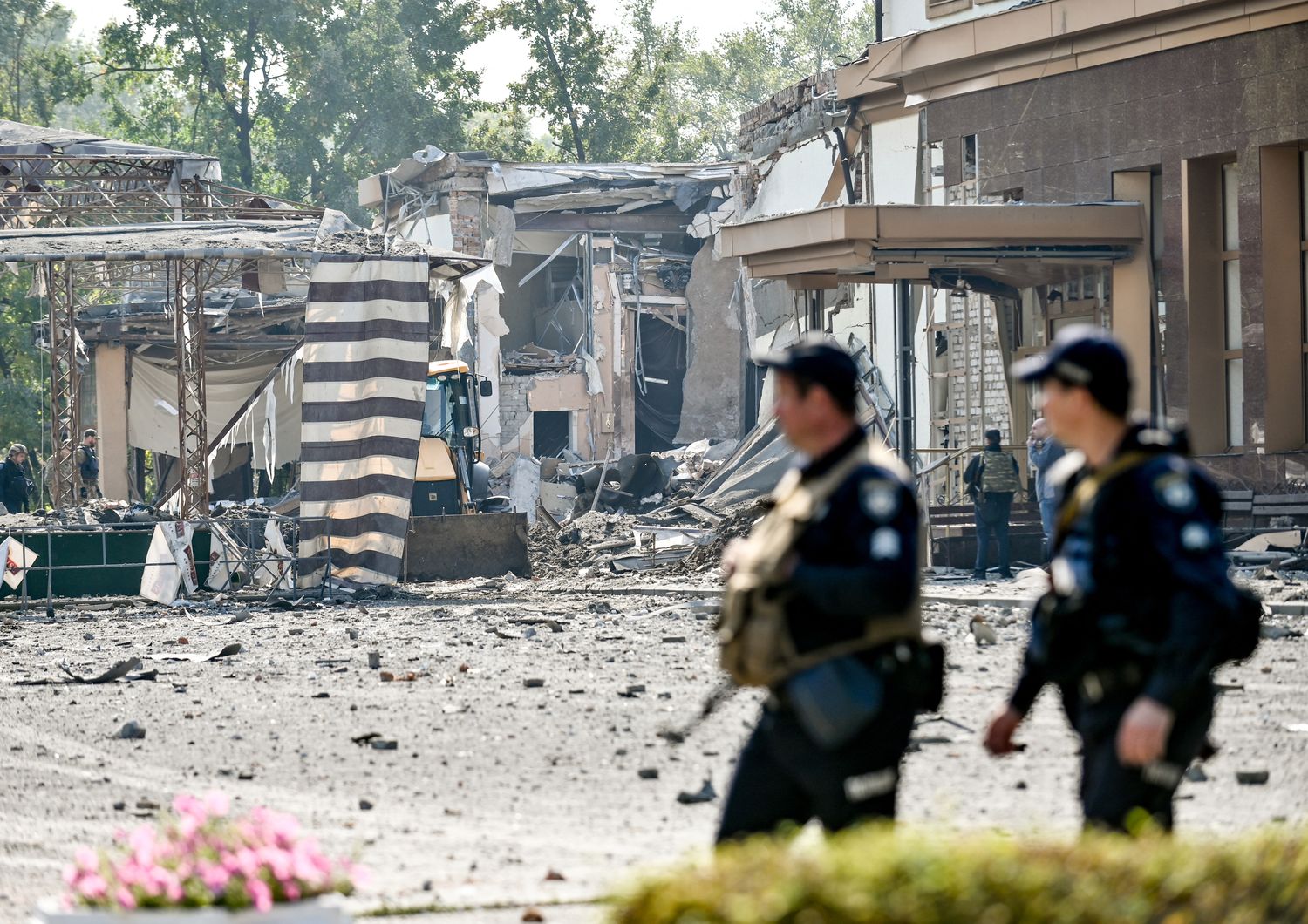 Bombardamenti a Zaporizhzhia