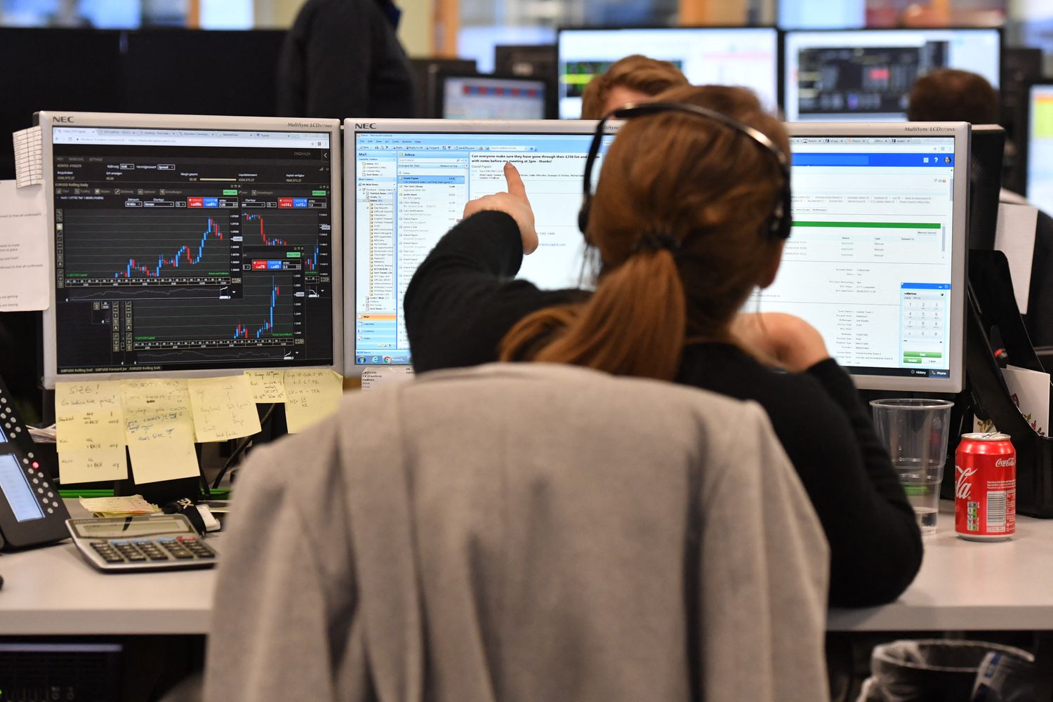 Operatore finanziario a Londra&nbsp;