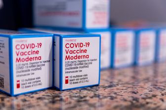 Dosi di vaccino Moderna&nbsp;