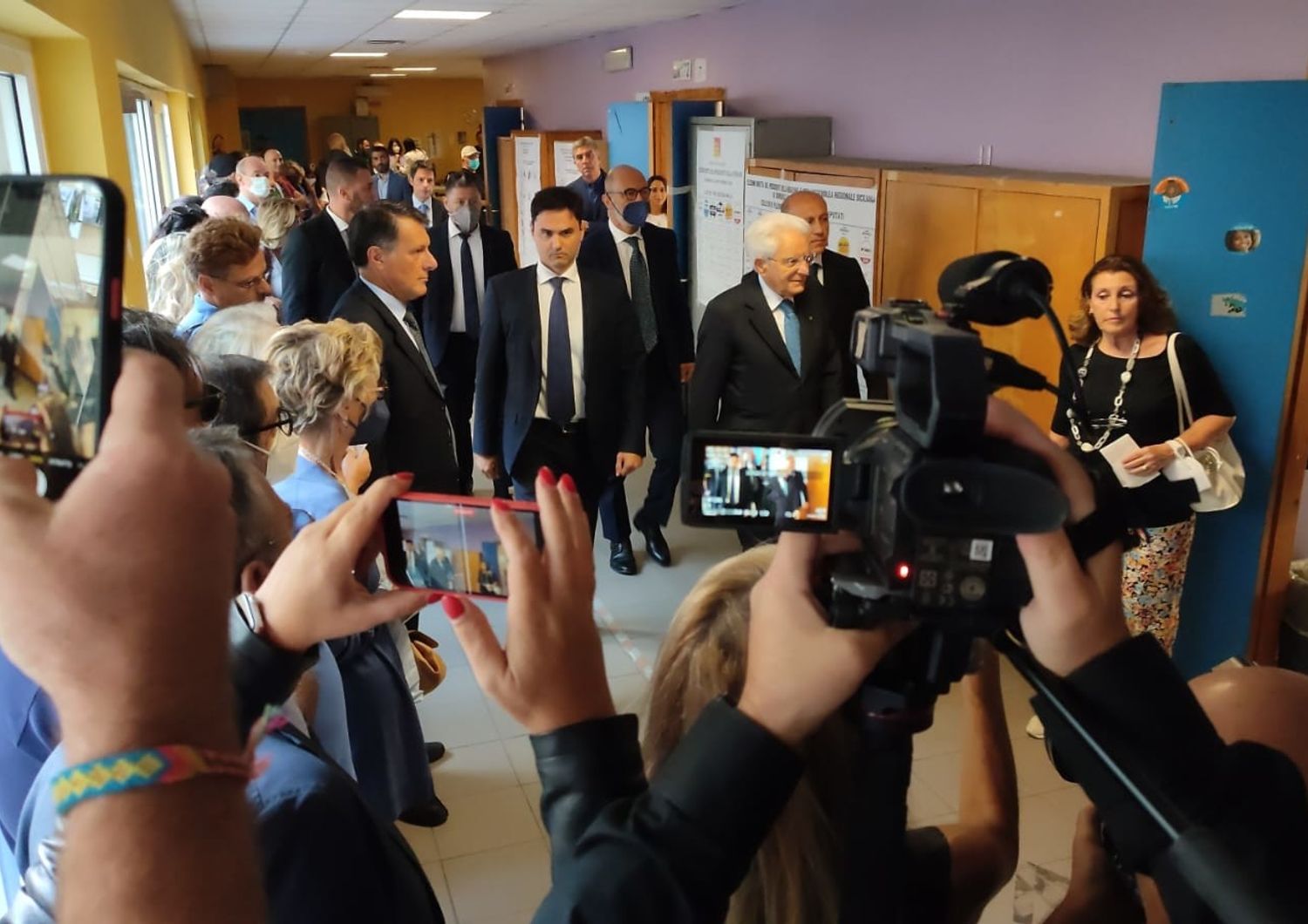 Il presidente Mattarella a Palermo&nbsp;