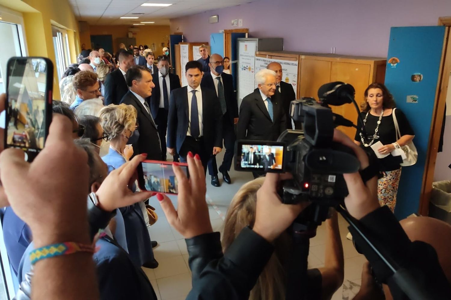 Il presidente Mattarella a Palermo&nbsp;