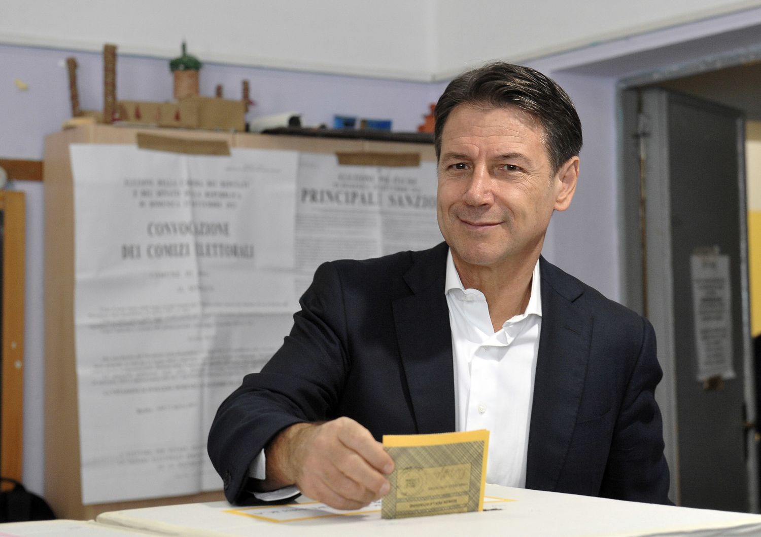 Giuseppe Conte, leader del M5s