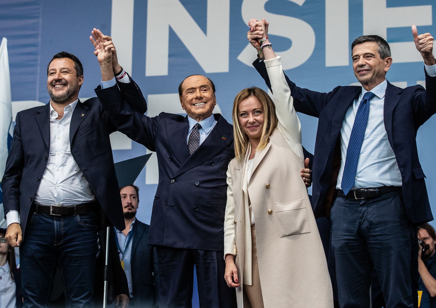 I leader del centrodestra