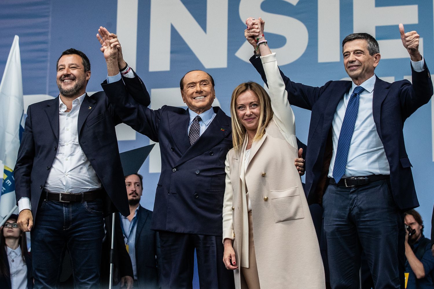 I leader del centrodestra