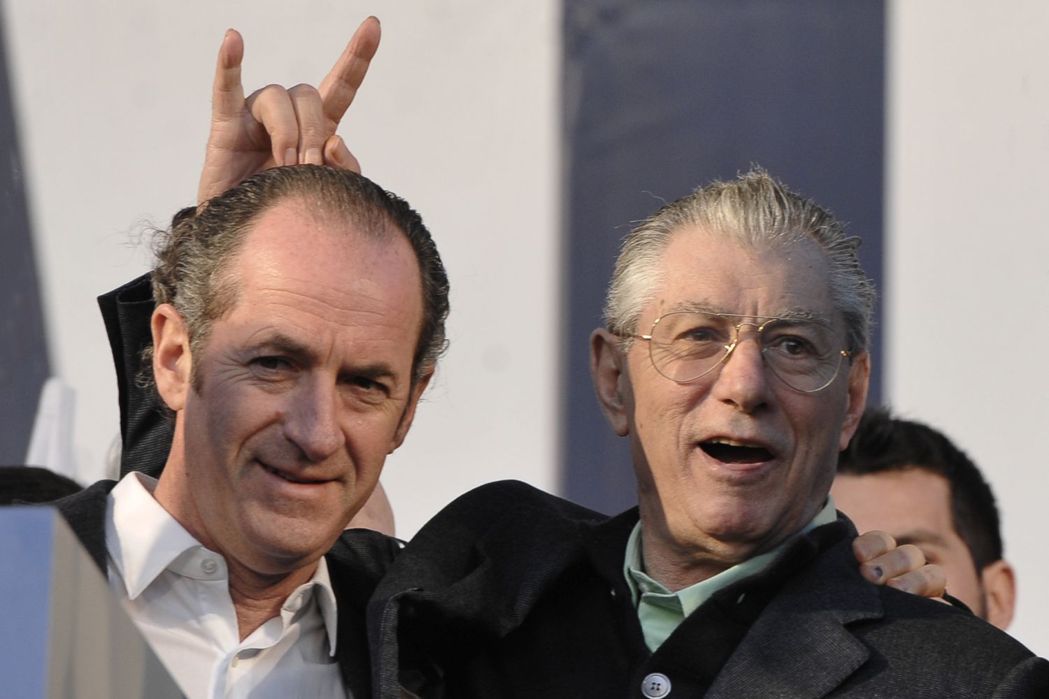 Umberto Bossi e Luca Zaia