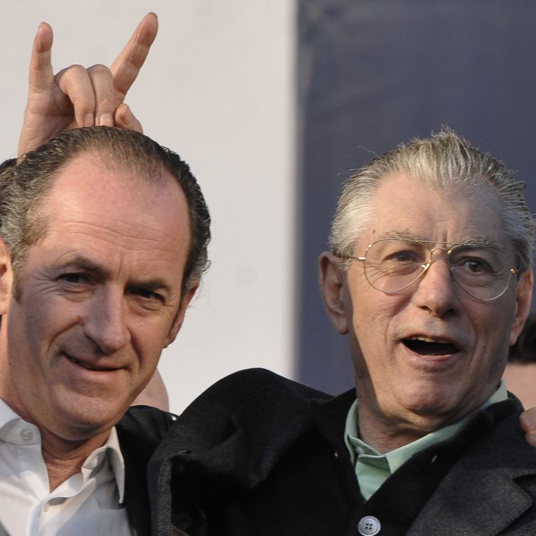 Umberto Bossi e Luca Zaia