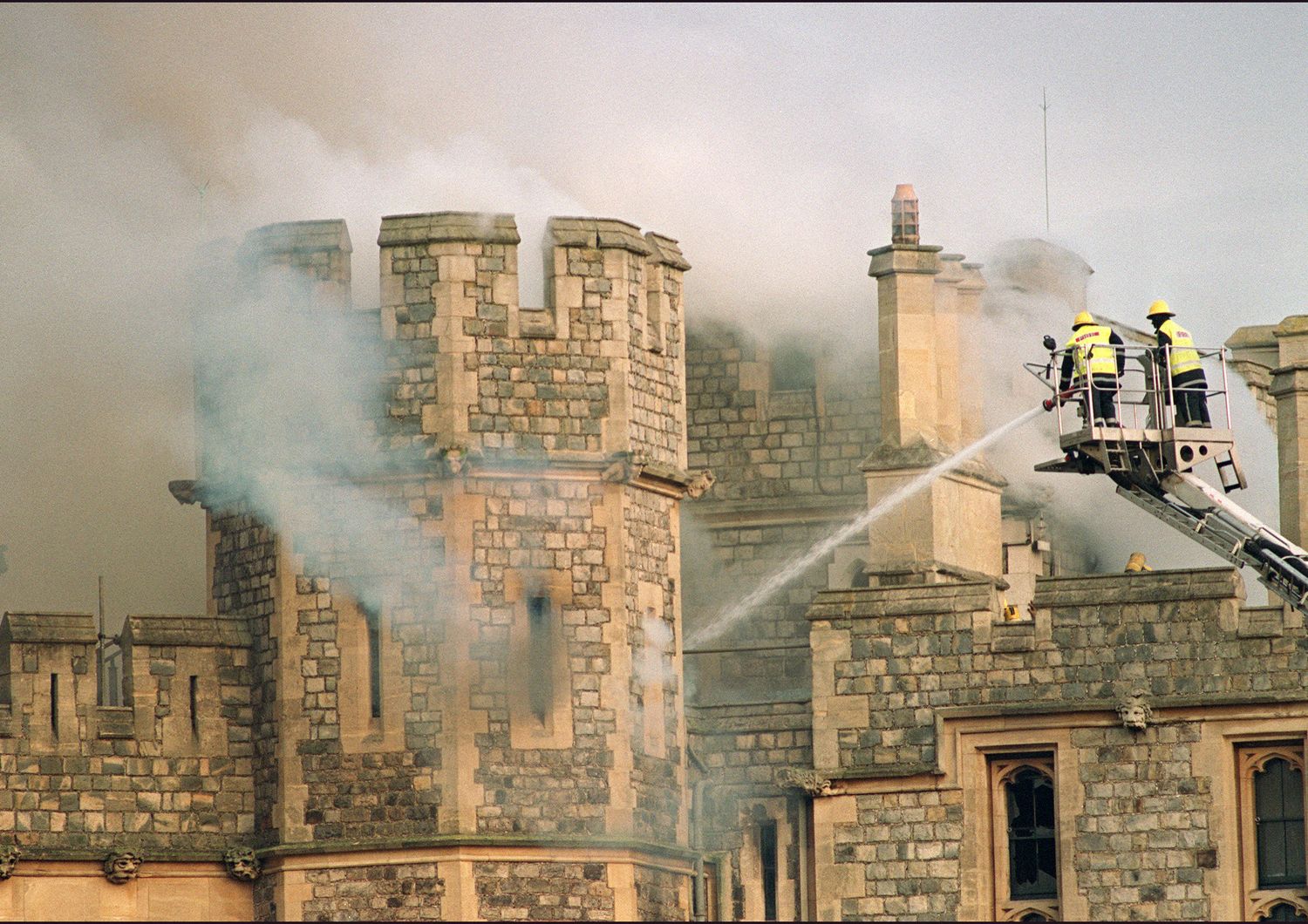L'incendio del 1992 al Castello di Windsor