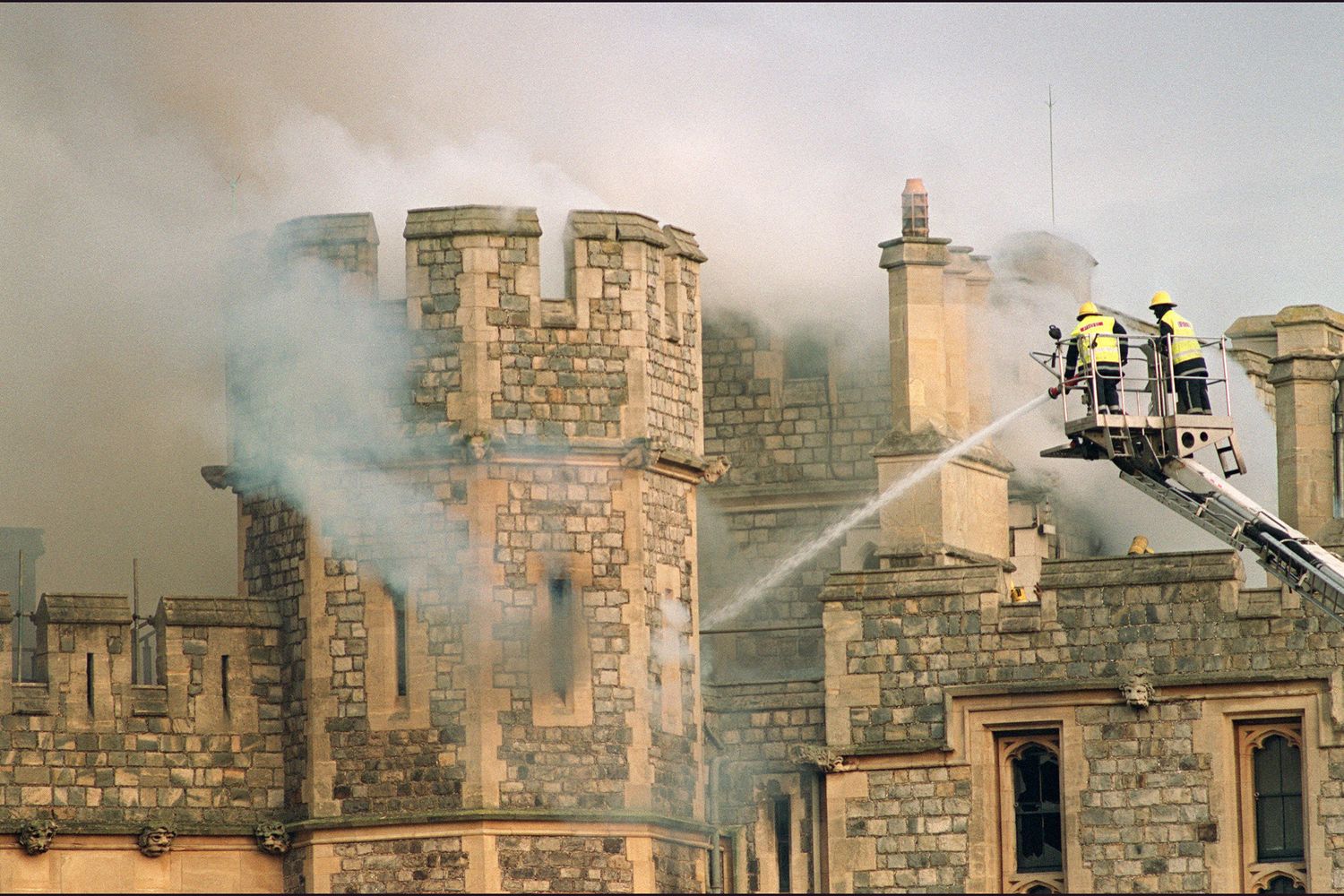 L'incendio del 1992 al Castello di Windsor
