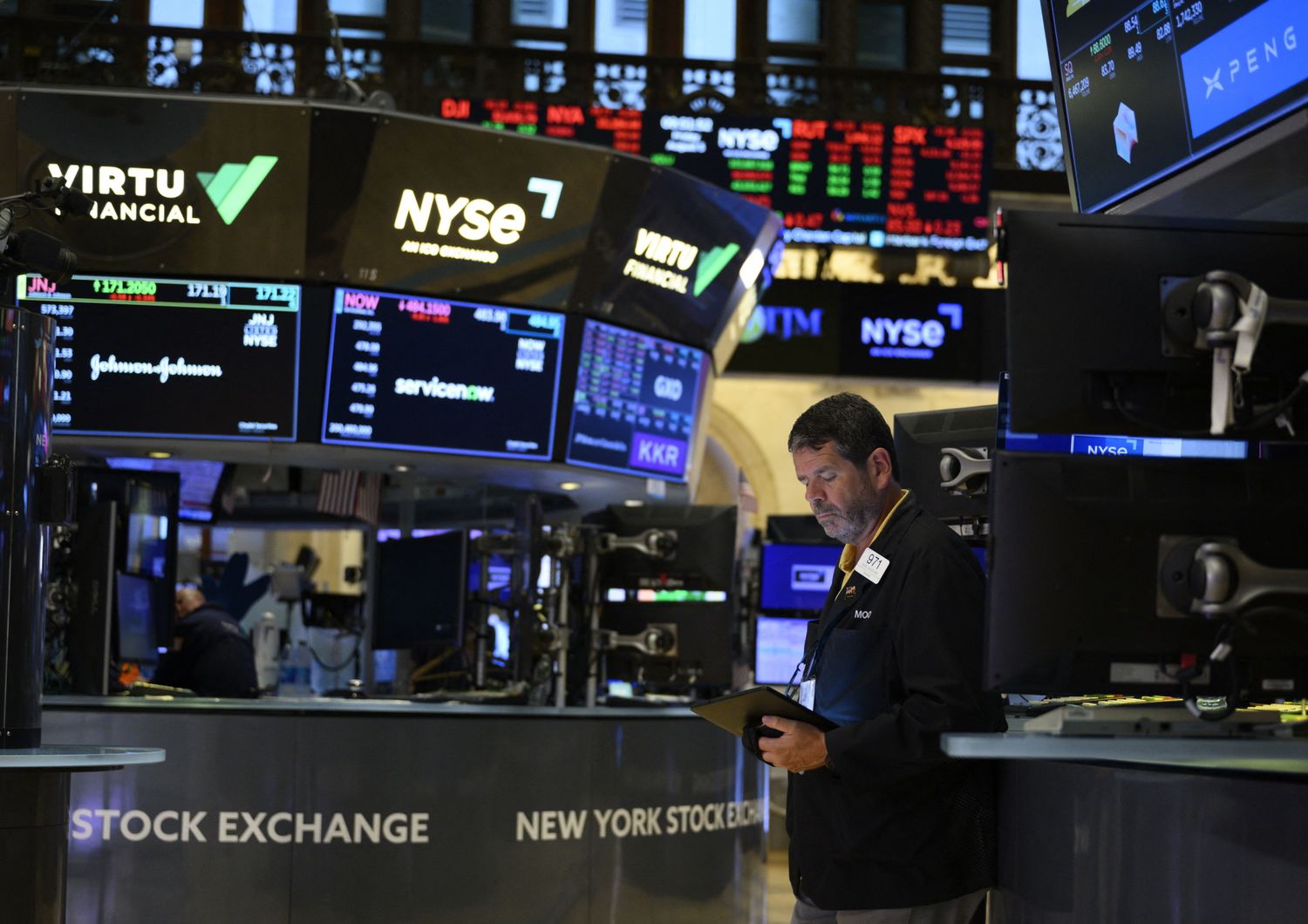 Operatore finanziario Borsa di New York&nbsp;