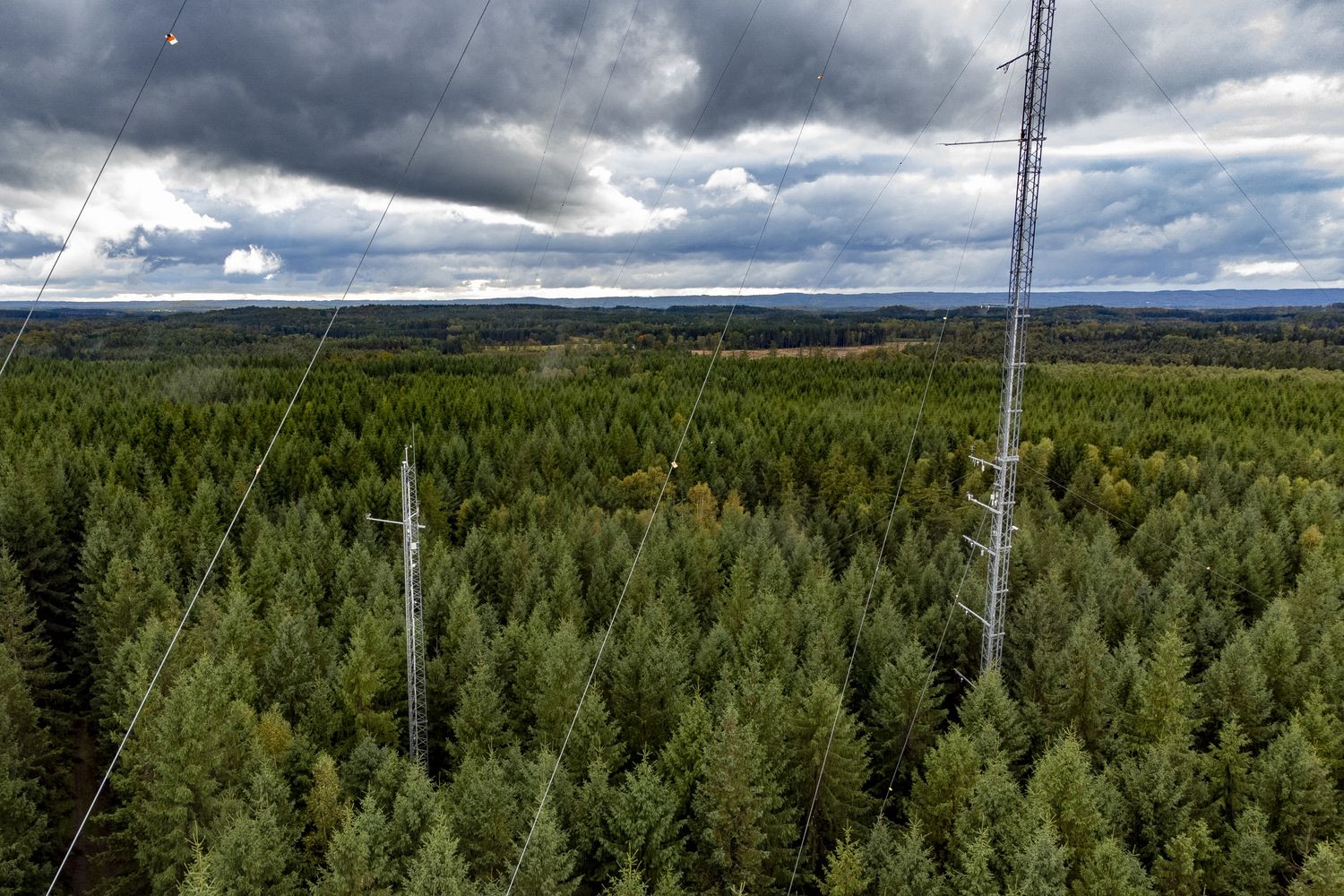 Stazione di ricerca ICOS a Hyltemossa nella foresta fuori Perstorp, in Svezia&nbsp;