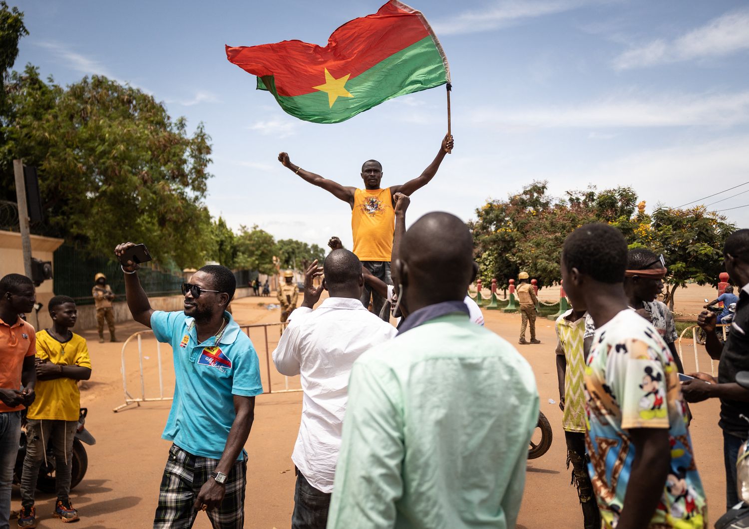 Una manifestazione in Burkina Faso