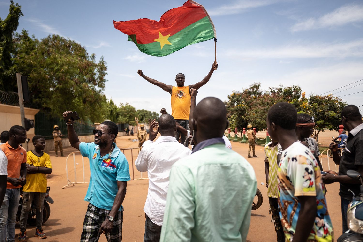 Una manifestazione in Burkina Faso