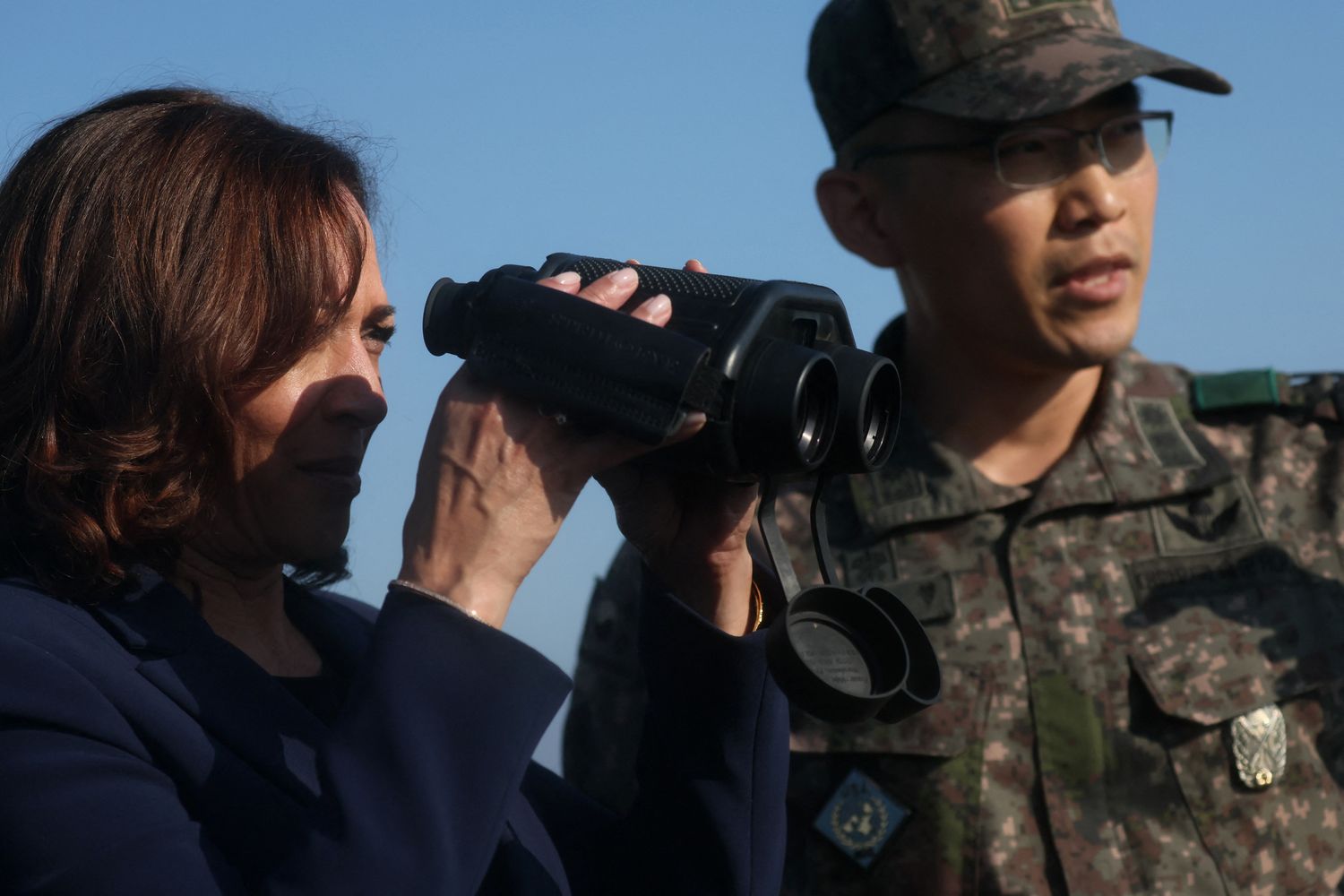 Kamakla Harris in Corea del Sud