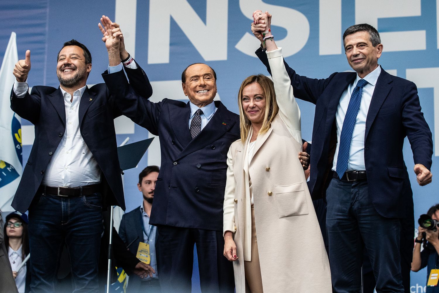 I leader del centrodestra&nbsp;