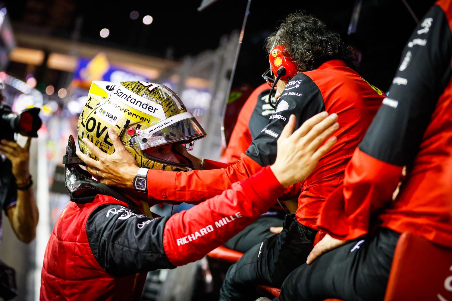 Charles Leclerc al gp di Singapore&nbsp;