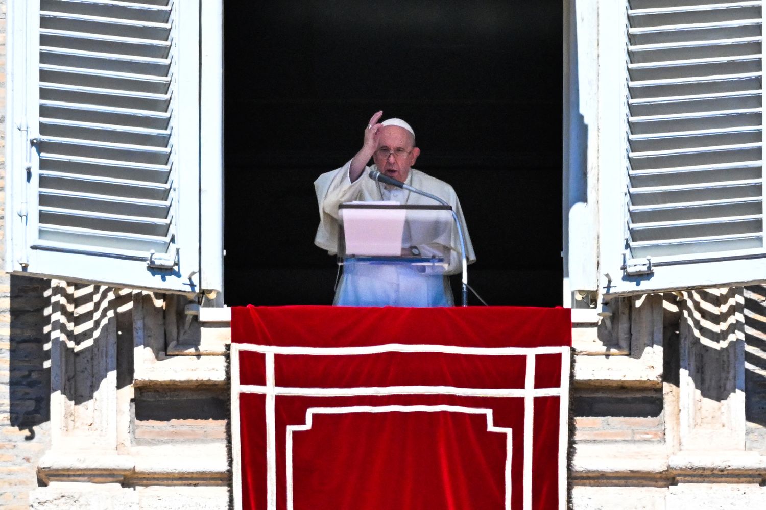 Papa Francesco all'Angelus&nbsp;