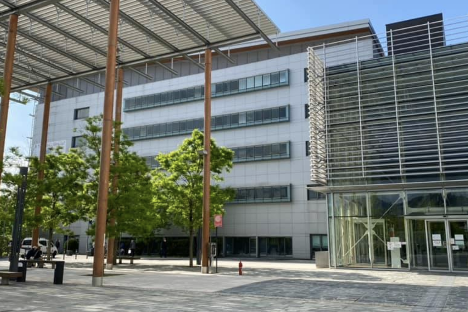 L'ospedale Papa Giovanni XXIII di Bergamo