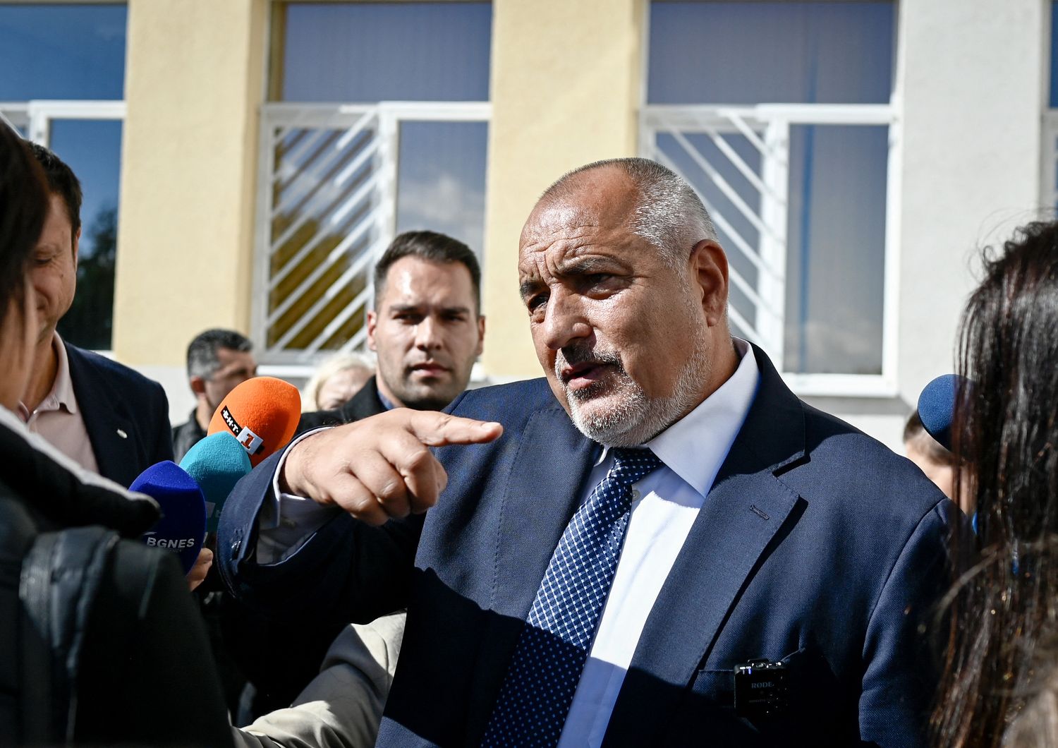 Boyko Borisov leader del partito populista conservatore Gerb&nbsp;