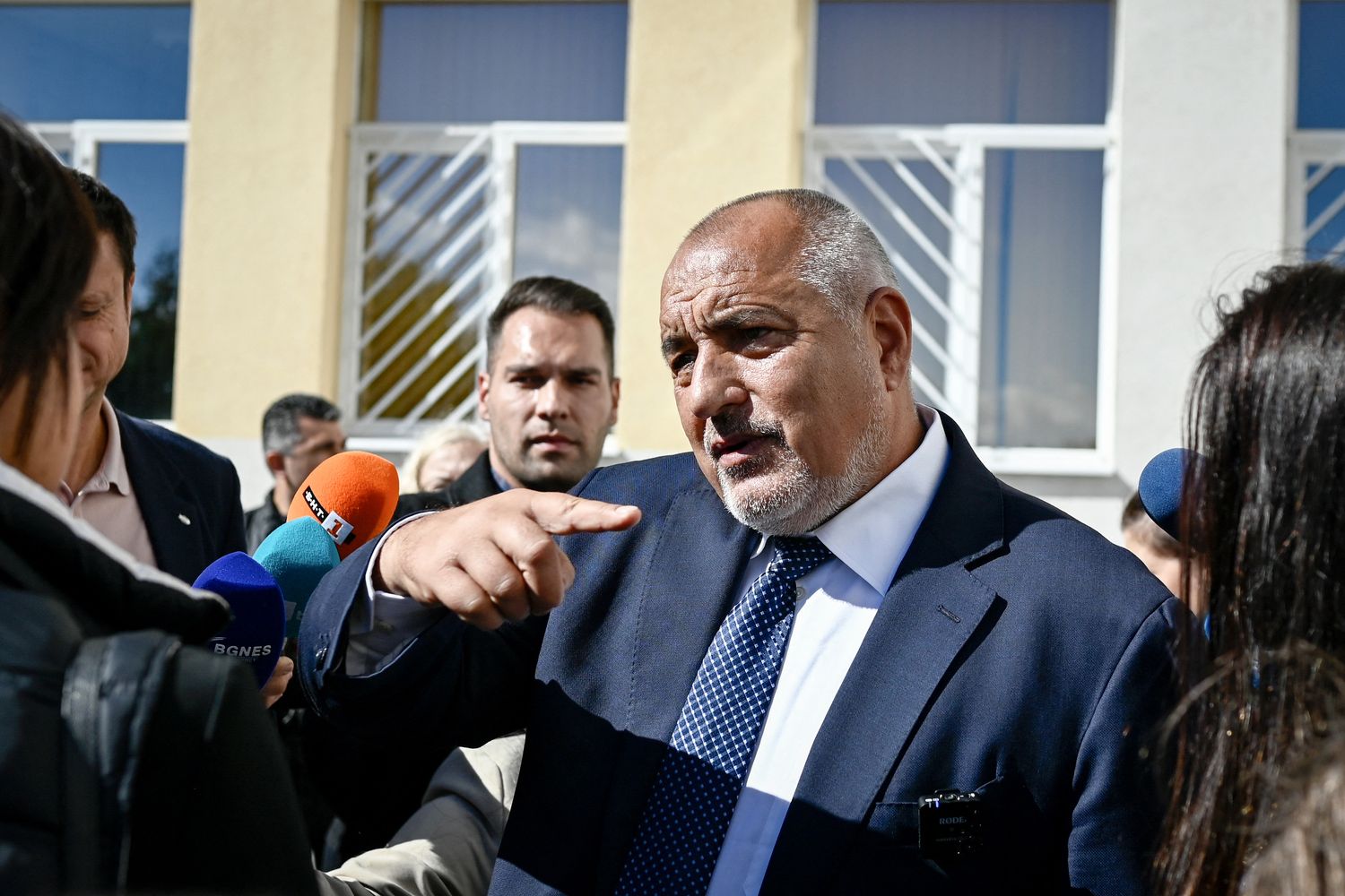Boyko Borisov leader del partito populista conservatore Gerb&nbsp;