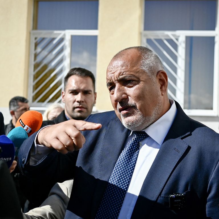 Boyko Borisov leader del partito populista conservatore Gerb&nbsp;
