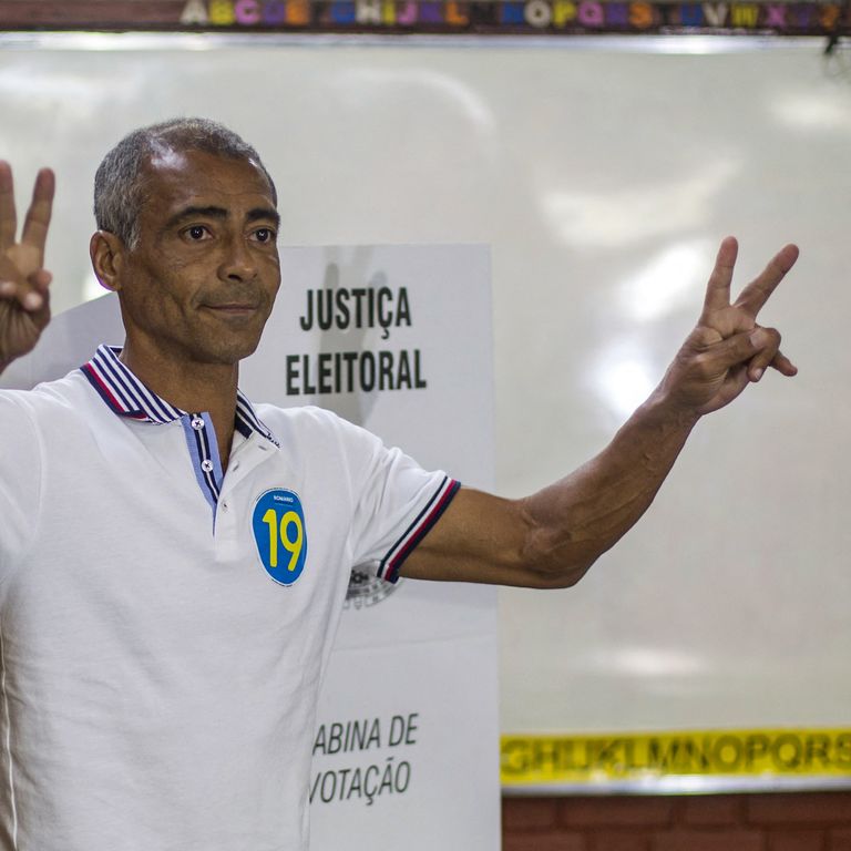 Romario, eletto senatore in Brasile