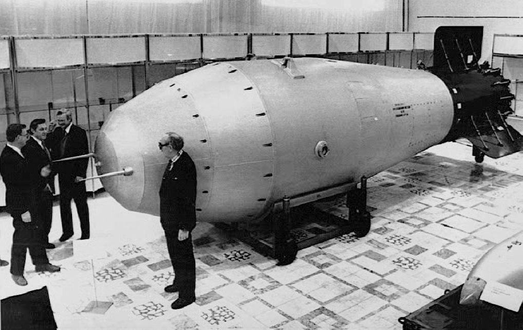 La pi&ugrave; potente bomba atomica sviluppata dall'Urss: 50 megatoni